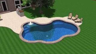 preview picture of video 'Hollingsworth D04-V01 -  3D Swimming Pool Design'
