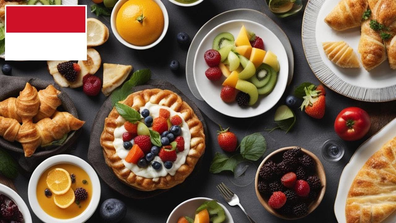 Food and Drinks in Indonesian