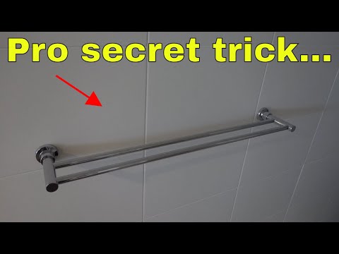 Installing A Towel Rack