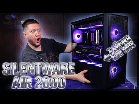 Das BESTE GEHÄUSE UNTER 100€?! SIEBEN LÜFTER, EXTREMER AIRFLOW und TOP QUALITÄT! SILENTWARE AIR 2000