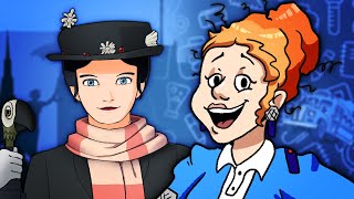 Ms. Frizzle vs Mary Poppins. PowerPoint Rap Battles (ft. KingSpiralsVA & Vanessa)