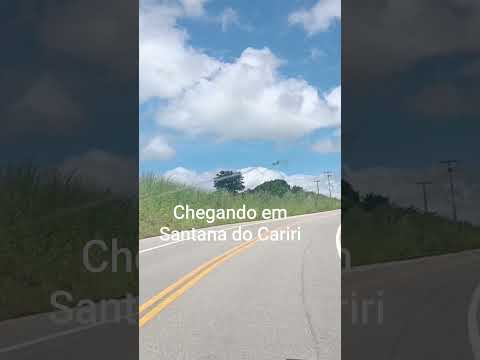 chegando em #Santana do #Cariri, #Ceará #nordeste #brasil