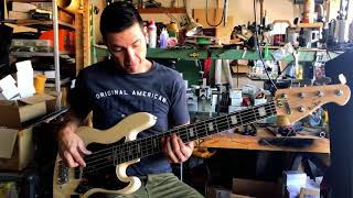 Video thumbnail for Low End Jazz Bass 5 by The Bass Hang