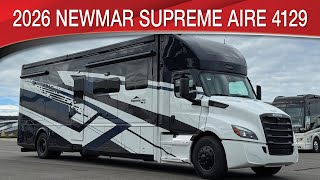 A preview image of the linked video showcasing 2026 Newmar Supreme Aire 4129