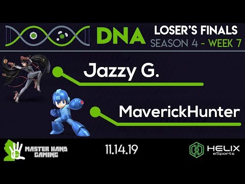 DNA S4:W7 - Jazzy G. (Bayo) Vs. MaverickHunter (Mega Man) - L Finals