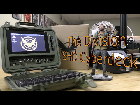 , title : '"The Division" SHD Cyberdeck | Part 1 - Features Tour | 4K