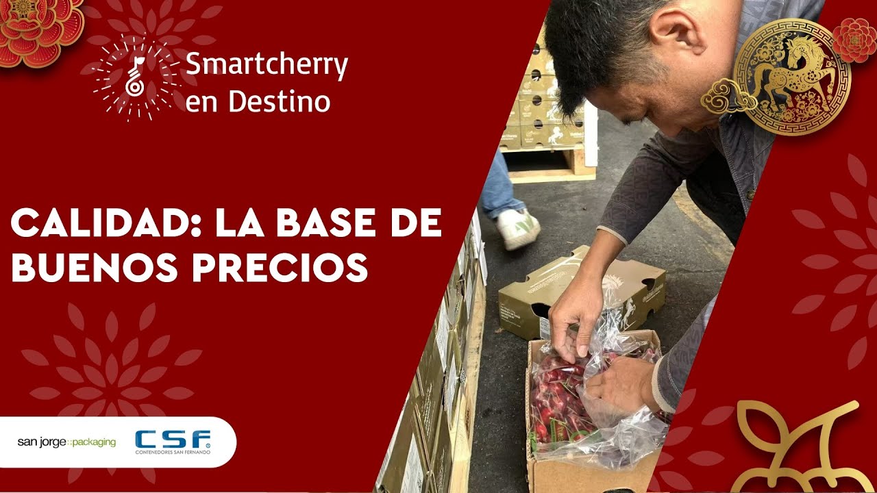 Año 2025 culmina con buenas expectativas de precio de la cereza en China