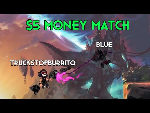 AyoBlue vs TruckStopBurrito - $5 Money Match - 2022 - NA - Brawlhalla Show Match #225
