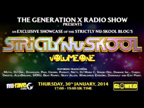 GL0WKiD's Gen X Radio Show Presents "STRICTLY NUSKOOL VOL.1" Showcase @ NuRave Radio (30/01/14)