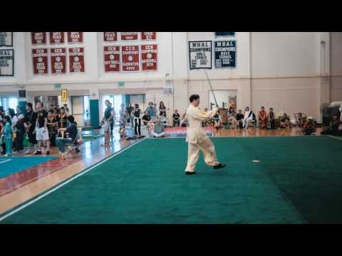 Li Shu Dong  - Chen Taiji Sword - US Taiji Team Trials 2016