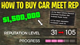 I Went From Car Meet Rep Level 30 to Level 110 in 30 Minutes...Here
