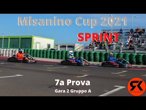 MISANINO KART CUP 2021 - SPRINT SWS 7a Prova - Gara 2 Gruppo A (Telemetria GoProH8 Insta 360 Go2)
