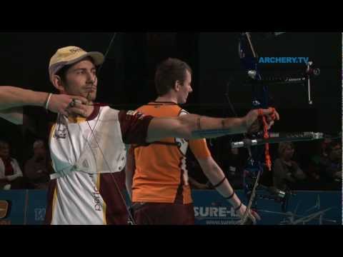 Max Mandia v Rick van der Ven – recurve men bronze | 2012 Nimes Tournament