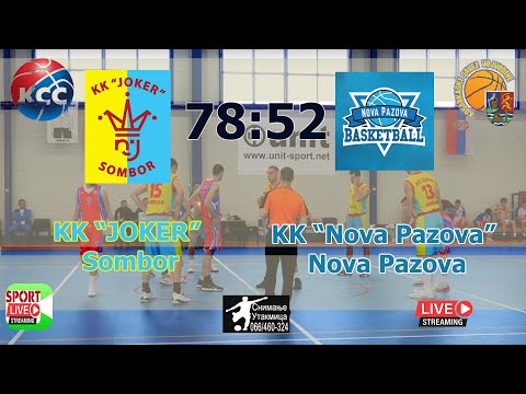 KK "JOKER" Sombor - KK "NOVA PAZOVA" Nova Pazova