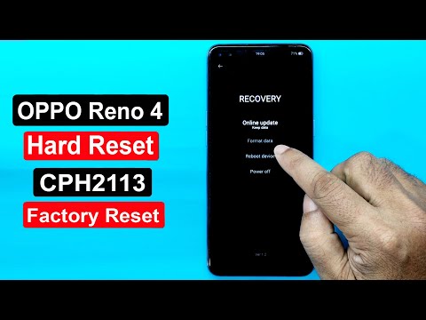 Oppo Reno 4 Hard Reset | Oppo Reno 4 Pin Unlock | Oppo Reno 4 Factory Reset | Reno 4 Password Remove