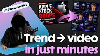 How to Turn Trending Topics Into Videos Fast | AI Faceless Series EP. 6