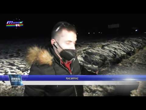 Jurnal MUSCEL TV  28 01 2021 Poleiul a fost cauza unui accident rutier cu două victime