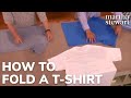 How to Fold a T-Shirt | Martha Stewart