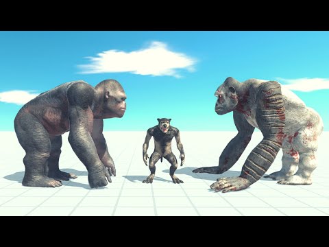 Old And New Goro The Giant Vs 2x Every Unit ARBS |Animal Revolt Battle Simulator