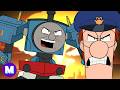 Man Vs Train 1 3 Cartoon Nightmares 4K REMASTER