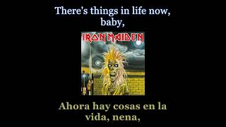 Iron Maiden - Burning Ambition - 10 - Lyrics / Subtitulos en español (Nwobhm) Traducida