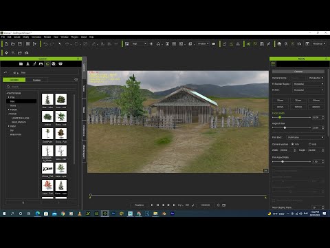 Qhia 3D Create custom terrain and sky iclone7.9
