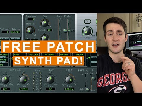 Free MainStage Worship Patch- Synth String Wash Pad from Sunday Sounds