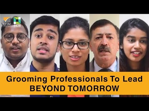 Watch a detailed video on IFIM Business School PGDM Program. Watch a detailed video on IFIM Business School PGDM Program.