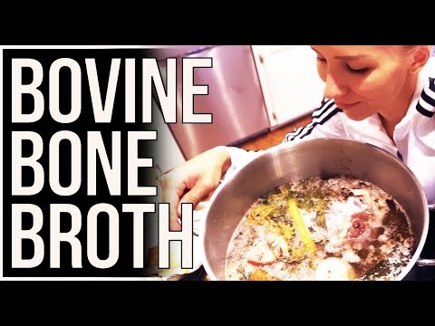 Slav Mom Makes: Bone Broth (Cow Tea)