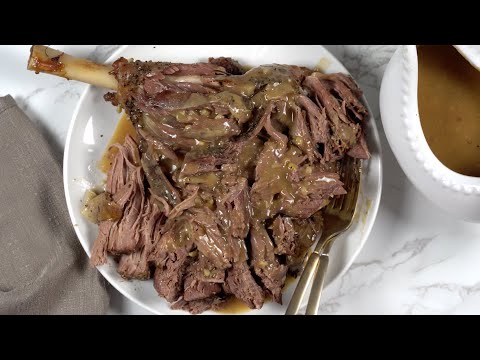 Simple & easy this style slow cooking Leg of Lamb is tasty and good to the last bite.