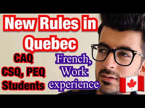 New Rules In QUEBEC || Major Changes || CAQ, CSQ, PEQ, FRENCH AND PR || KATARIA TV