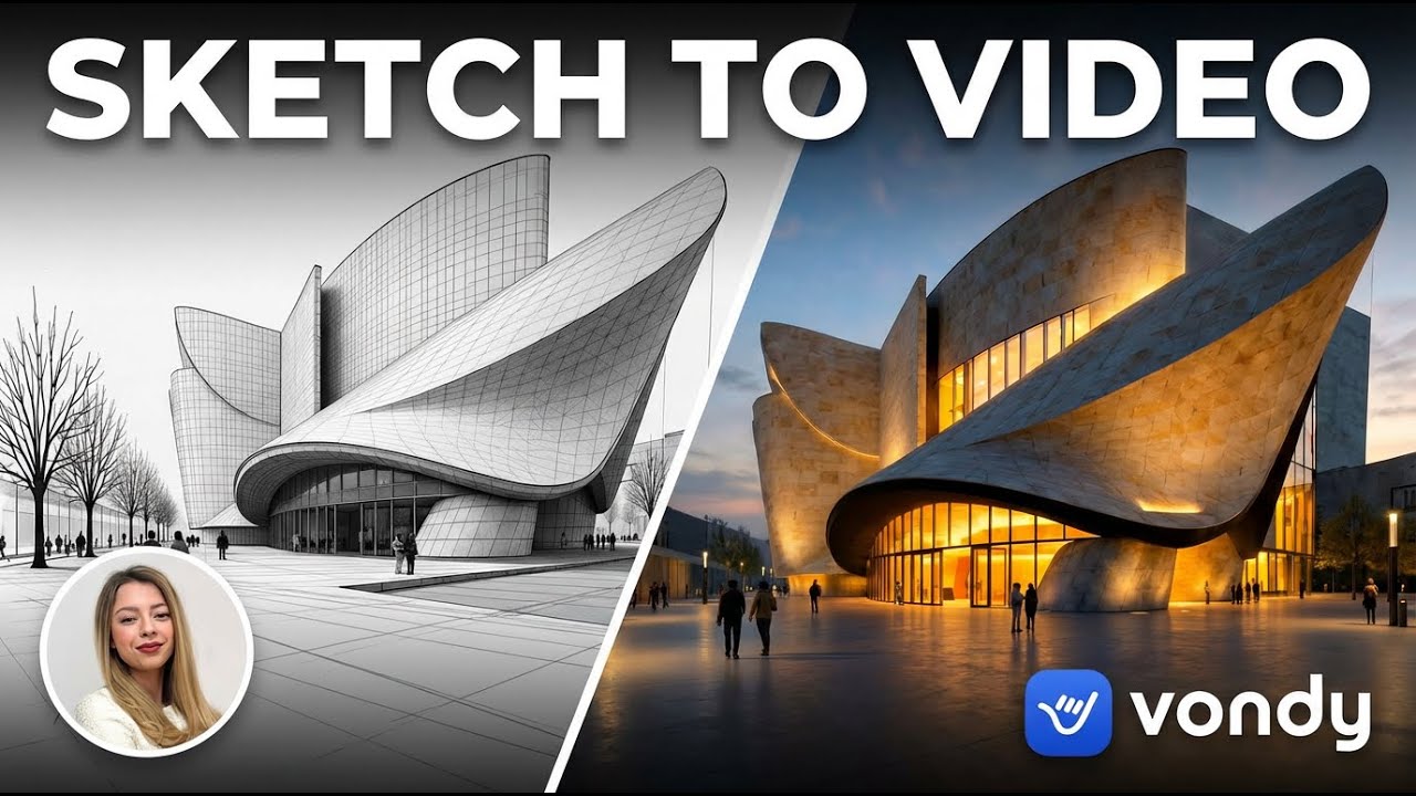 Turn Sketch into 3D Animation with Vondy AI