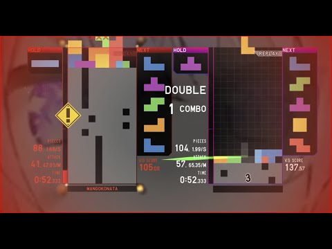 The most stressful game of my life [Tetris]