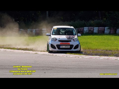 Dziewierz Magdalena - Kia Picanto - 3 Eliminacja Interia DRIVE CUP Tor Kielce 11-09-2021