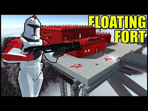 Rhen Var Republic Floating Fortress! - Ravenfield: Star Wars Mod Battle Simulator