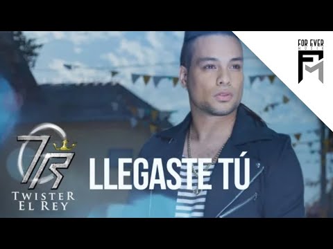 Twister El Rey - Llegaste Tu [Lyrics Video]