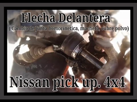 Flecha Delantera Nissan pick up 4x4