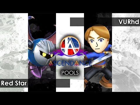 Smash 4: Red Star (MetaKnight/Dedede) V FSF | VURhd (Mii Swordsman) - Ascendance 79 Tournament SSB4