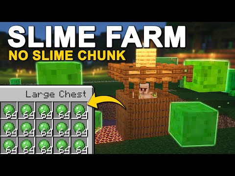 The BEST Slime Farm in Minecraft 1.21+ (Tutorial)