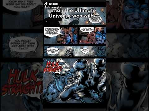Marvel Ultimate Universe was wild back in the day