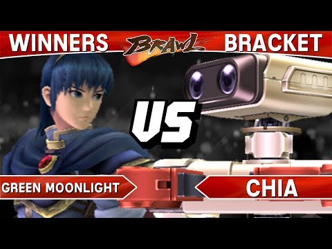 Smash Brawl - Green Moonlight (Marth) vs Chia (ROB) - BTiKC Winners Bracket