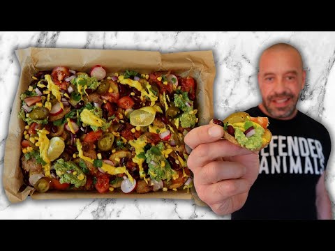 Vegan Potato Nachos Recipe