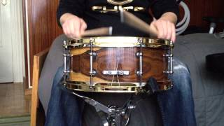 Ruke Custom Drums - Exotic Java Rosewood 13