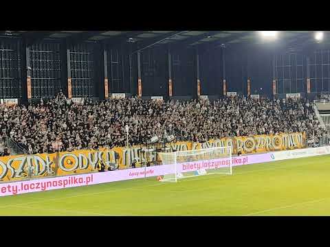 Sandecja - Chojniczanka. Dobry doping młyna na otwarcie stadionu