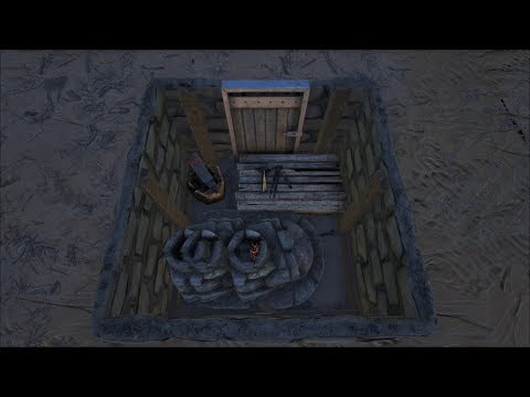 1x1 Mining Base, 3-4 Forges, Smithy, Pestles
