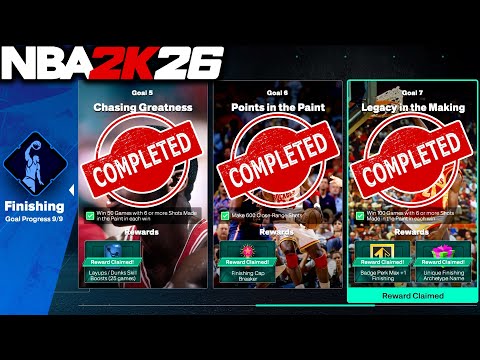 How To Complete FINISHING Build Specialization FAST on NBA 2K26
