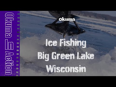Ice Fishing Fun on Big Green Lake in Wisconsin!