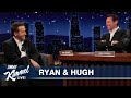 Guest Hosts Ryan Reynolds Hugh Jackman Interview Each Other