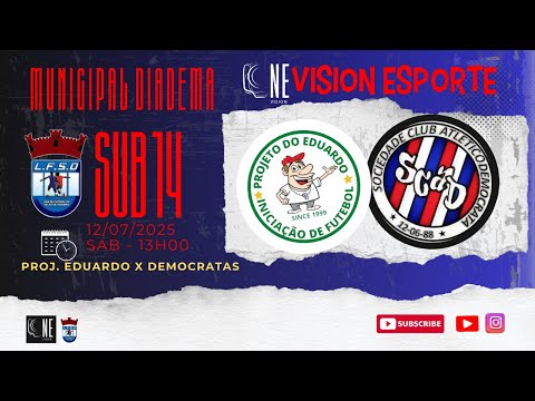 PROJ. EDUARDO X DEMOCRATAS - SUB 14 II MUNICIPAL DIADEMA II 12/07
