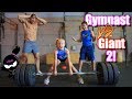 Gymnast Vs Giant 2 Who Is Stronger Payton Or The Bodybuilder